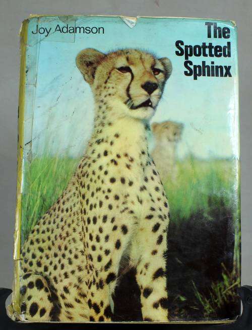 THE SPOTTED SPHINX BY JOY ADAMSON - BID NOW!!