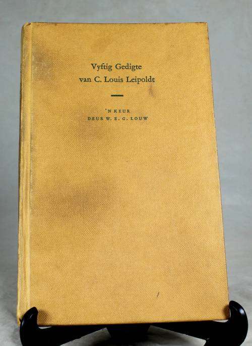 VYFTIG GEDIGTE BY C LOUIS LEIPOLDT - BID NOW!!