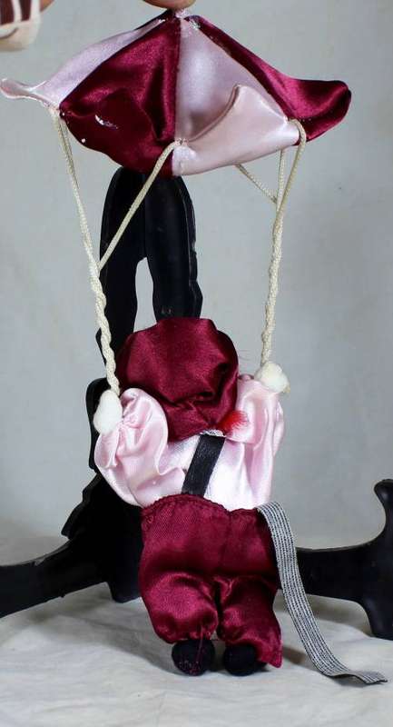 CLOWN HANGING FROM A PARACHUTE - BID NOW!!