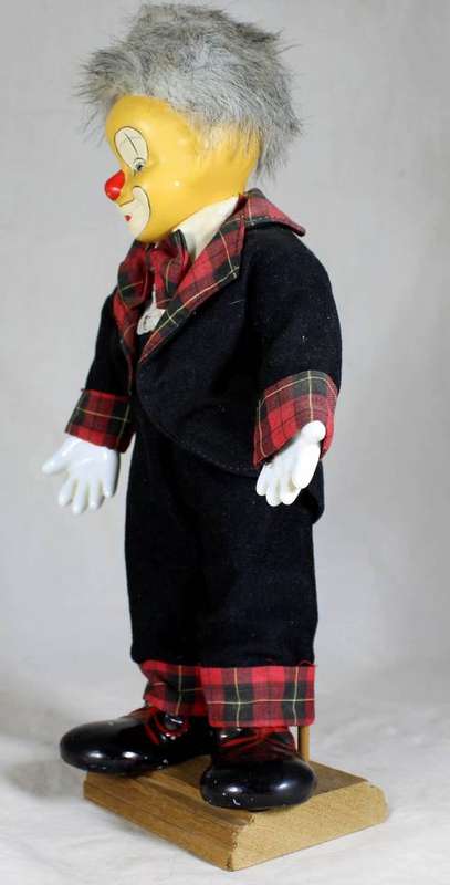 Clown on a stand