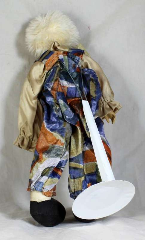 Clown on a stand