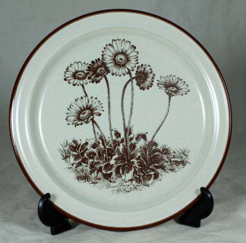 NORITAKE STONEWARE (1974-1985) DESERT FLOWERS BREAKFAST PLATE-BID NOW!!!