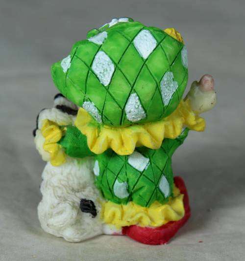 MOLDED CLOWN WITH HIS DOG - BID NOW!!
