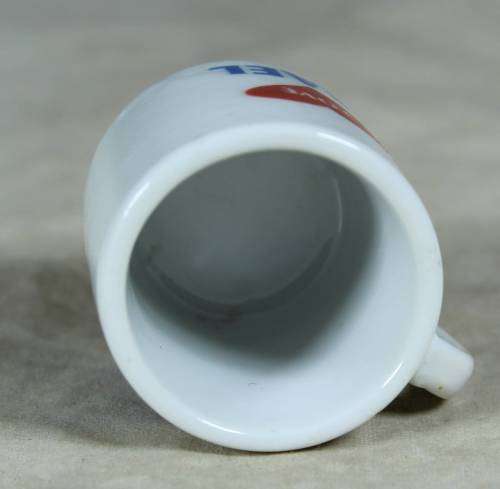 Miniature I love Israel mug