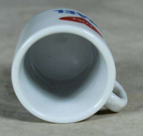 Miniature I love Israel mug