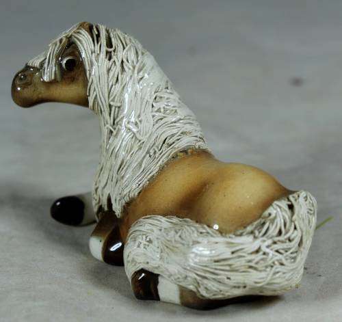 PORCELAIN CHEVAL HORSE MADE IN SOUTH AFRICA (STUNNING) -BID NOW !!!