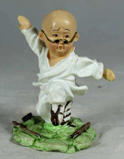 Kung Fu Buddha with striking pose