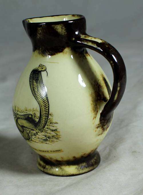 TRANSVAAL SNAKE PARK MILK JUG (BEAUTIFUL)-BID NOW!