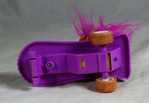 Russ troll on a skate board