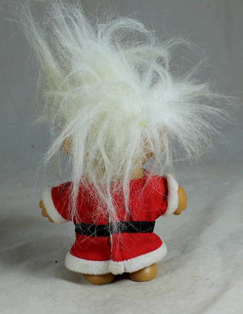 Russ Troll dressed as Mrs Claus