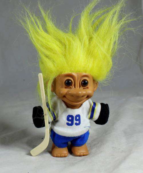 RUSS TROLL PLAYING HOCKEY (ATHELETIC)-BID NOW!!