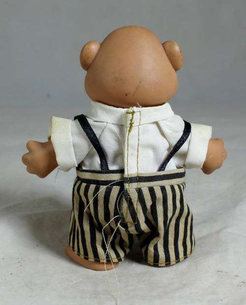 BALD TRUSS TROLL DRESSED IN A STRIPED PANTS & A RED TIE - (HANDSOME) BID NOW!!