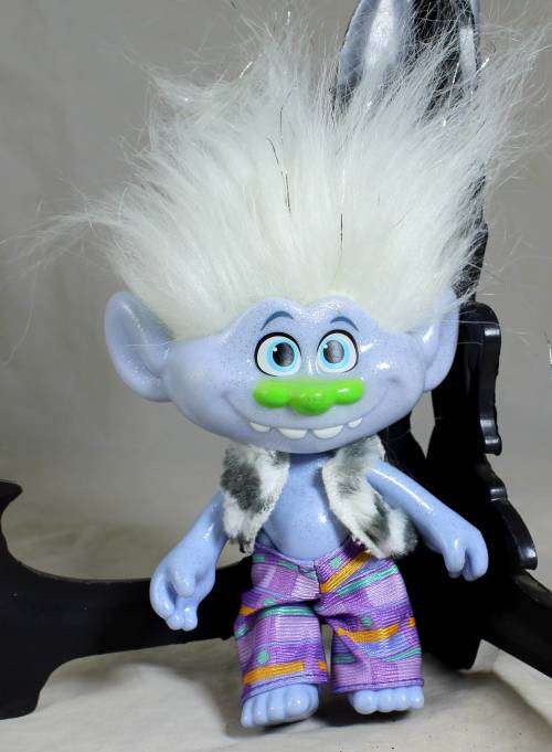 Russ Troll blue with silver hair