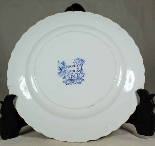 JOHNSON BROS - HAPPY ENGLAND DISPLAY PLATE (BEAUTIFUL)-BID NOW!!