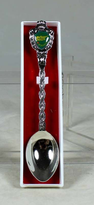 Souvenir spoon - Cyprus in a box