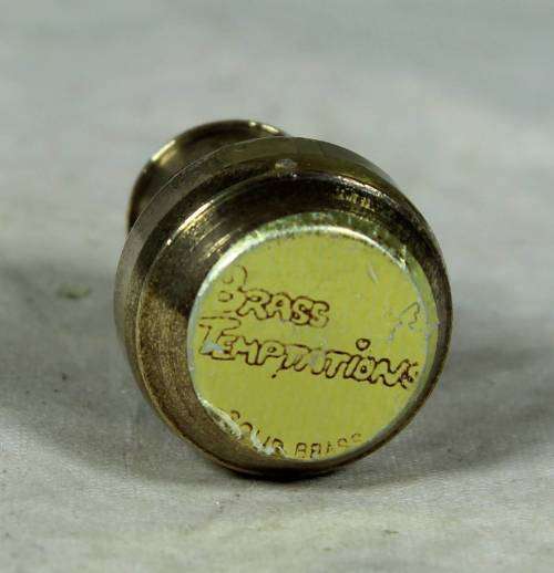Miniature handcrafted brass temptations water jug