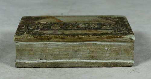 SMALL STONE BOOK (VERY ARTISTIC)-BID NOW