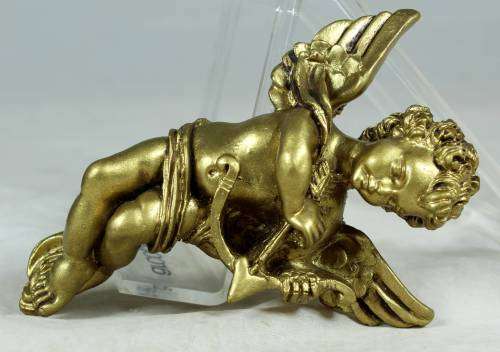 Molded cherub cupid