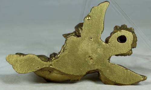 Molded cherub cupid