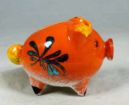Porcelain piggy bank