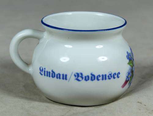 Lindau Bodensee miniature cup by Johann Weig