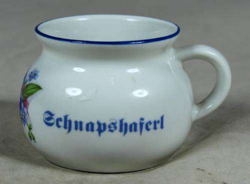 Lindau Bodensee miniature cup by Johann Weig