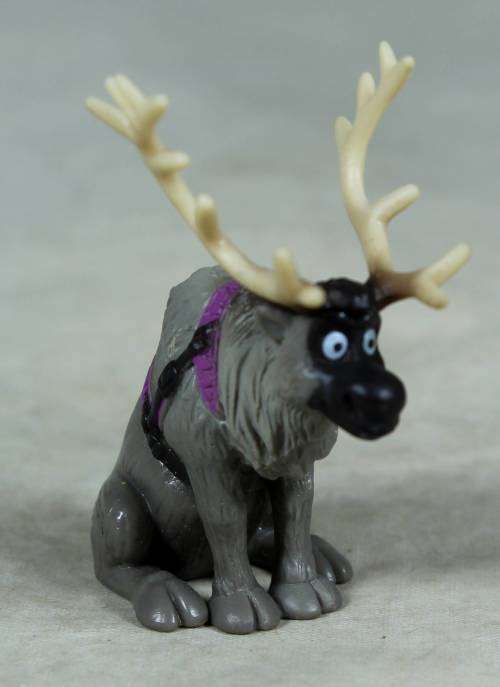 Disney's small figurine - seated Sven from the movie Frozen
