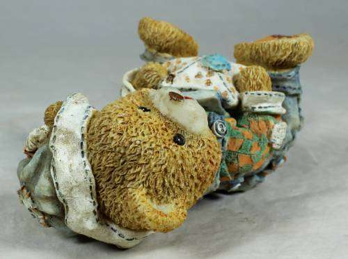 SWEET BABY BEAR READY FOR BED IN HIS PJ`S-BID NOW!!
