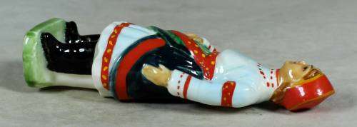 VINTAGE PORCELAIN FIGURINE (MARKED FOREIGN)-MAN IN TRADITIONAL CLOTHES #57-BID NOW!!