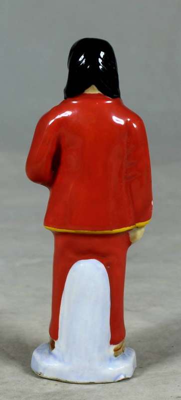 VINTAGE PORCELAIN FIGURINE (MARKED FOREIGN)-MAN DRESSED IN TRADITIONAL CLOTHES #63