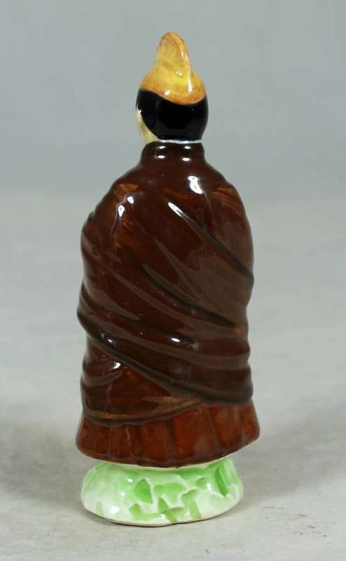 VINTAGE PORCELAIN FIGURINE (MARKED FOREIGN)-MAN DRESSED IN TRADITIONAL CLOTHES #66