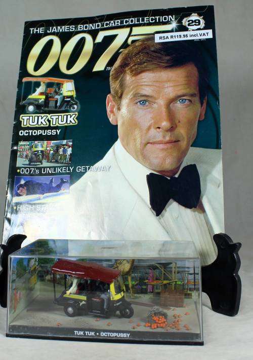 JAMES BOND 007 WITH MAGAZINE - TUK TUK (OCTOPUSSY) #29