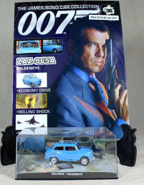 JAMES BOND 007 WITH MAGAZINE - ZAZ 965A (GOLDENEYE) #36