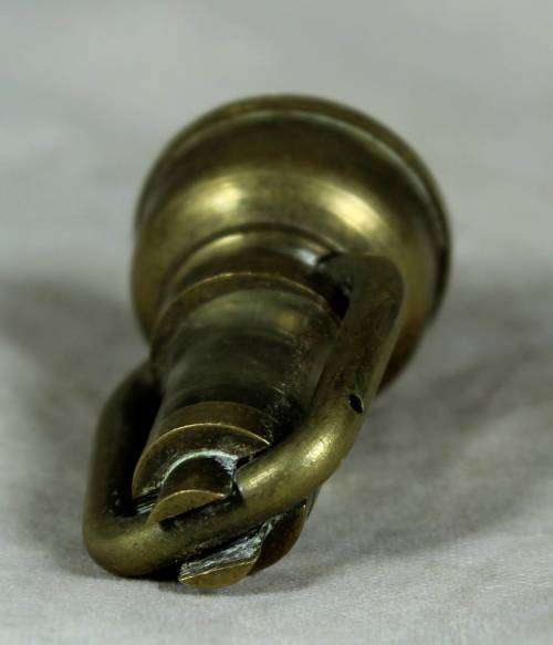 Miniature brass storm lamp
