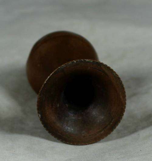 Miniature copper vase made in Italy
