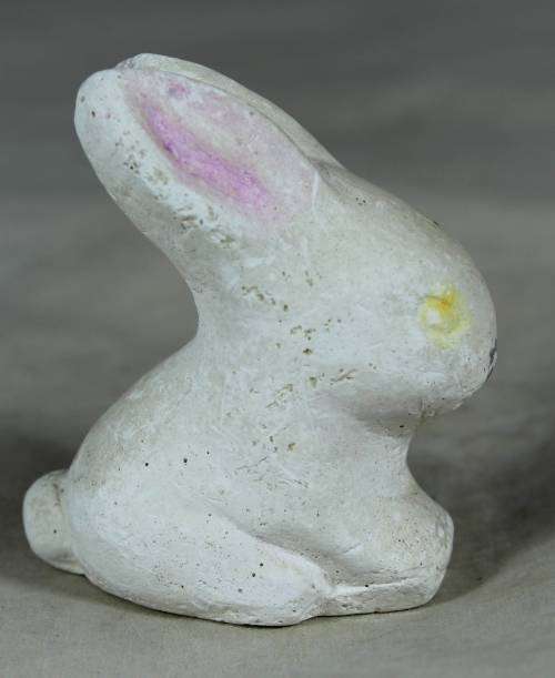 Small molded rabbit