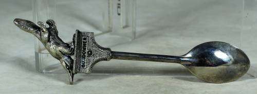 Souvenir spoon with a Australian platypus on top