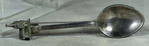Souvenir spoon Britain silver plated