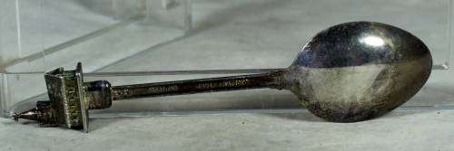 Souvenir spoon Britain silver plated