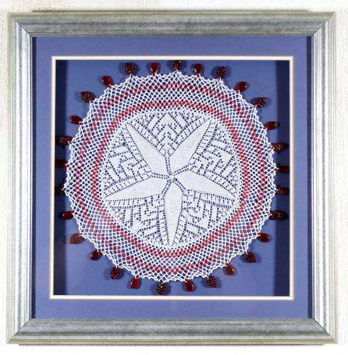 Framed doily