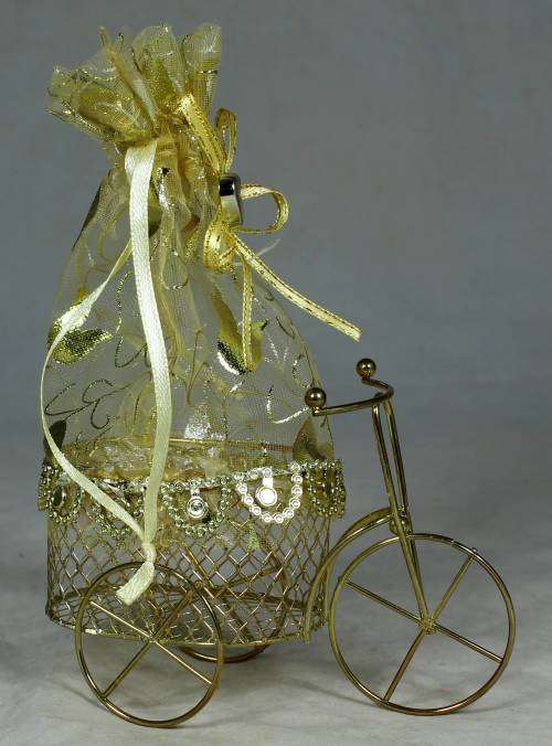 Gold plated tricycle