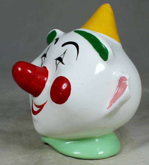 Clown piggy bank