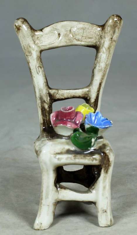 Capodimante style high back chair