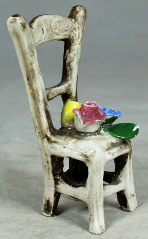 Capodimante style high back chair