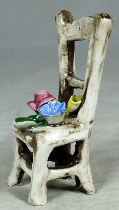 Capodimante style high back chair