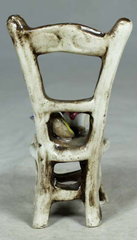Capodimante style high back chair