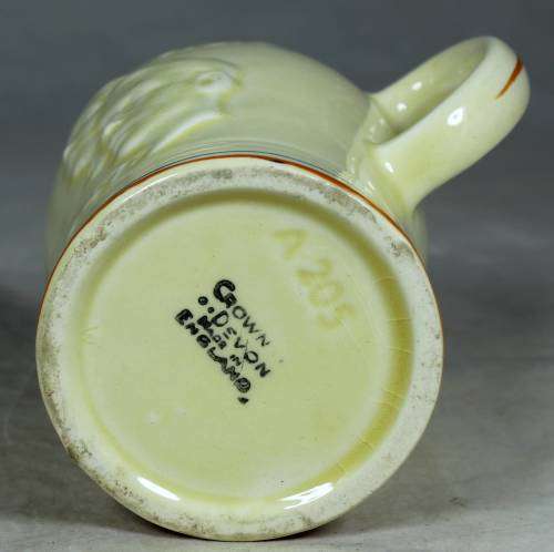 Royal visit 1947 Crown Devon S.A mug