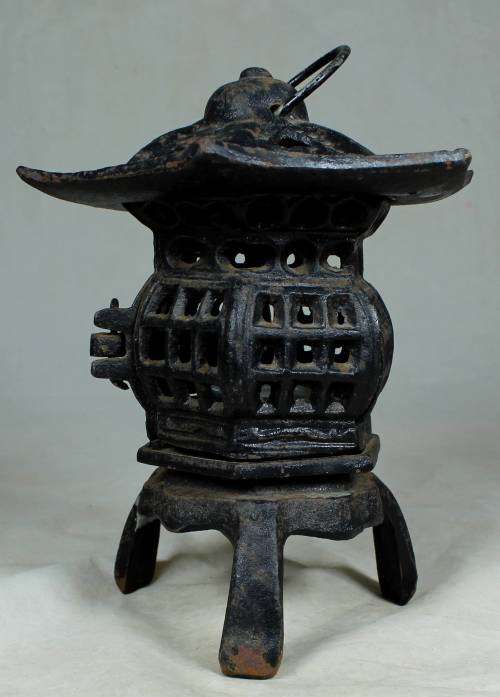 Very heavy vintage cast metal burner