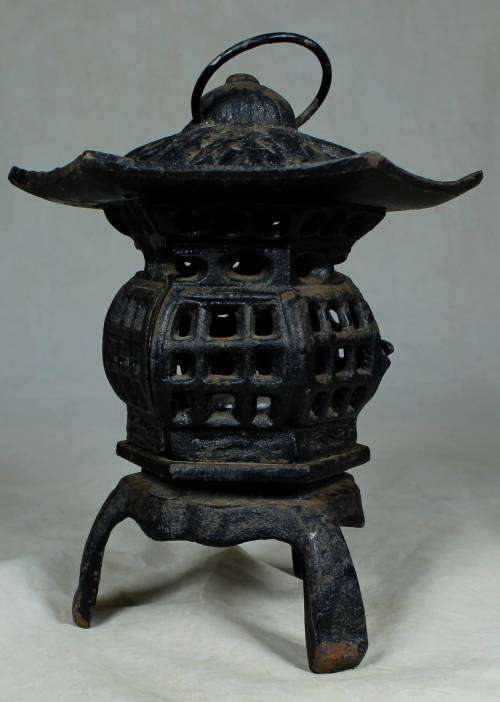 Very heavy vintage cast metal burner