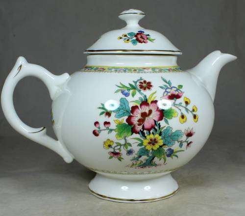 Dynamic Coal-port Ming rose tea pot